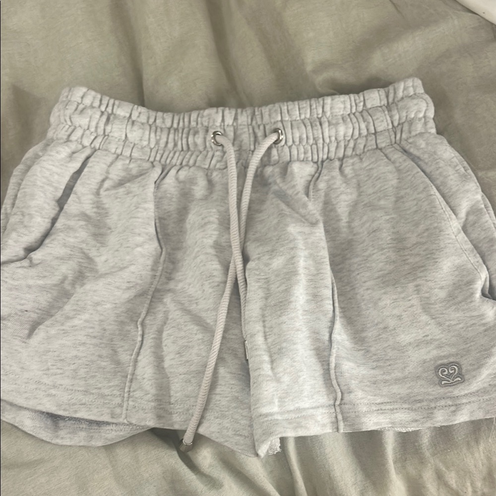 Women's Gray Casual Shorts